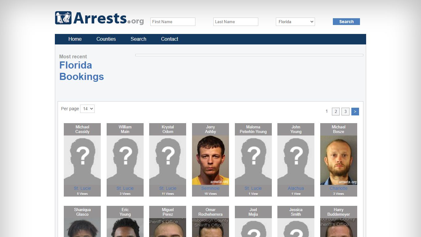 Hillsborough County Arrests and Inmate Search